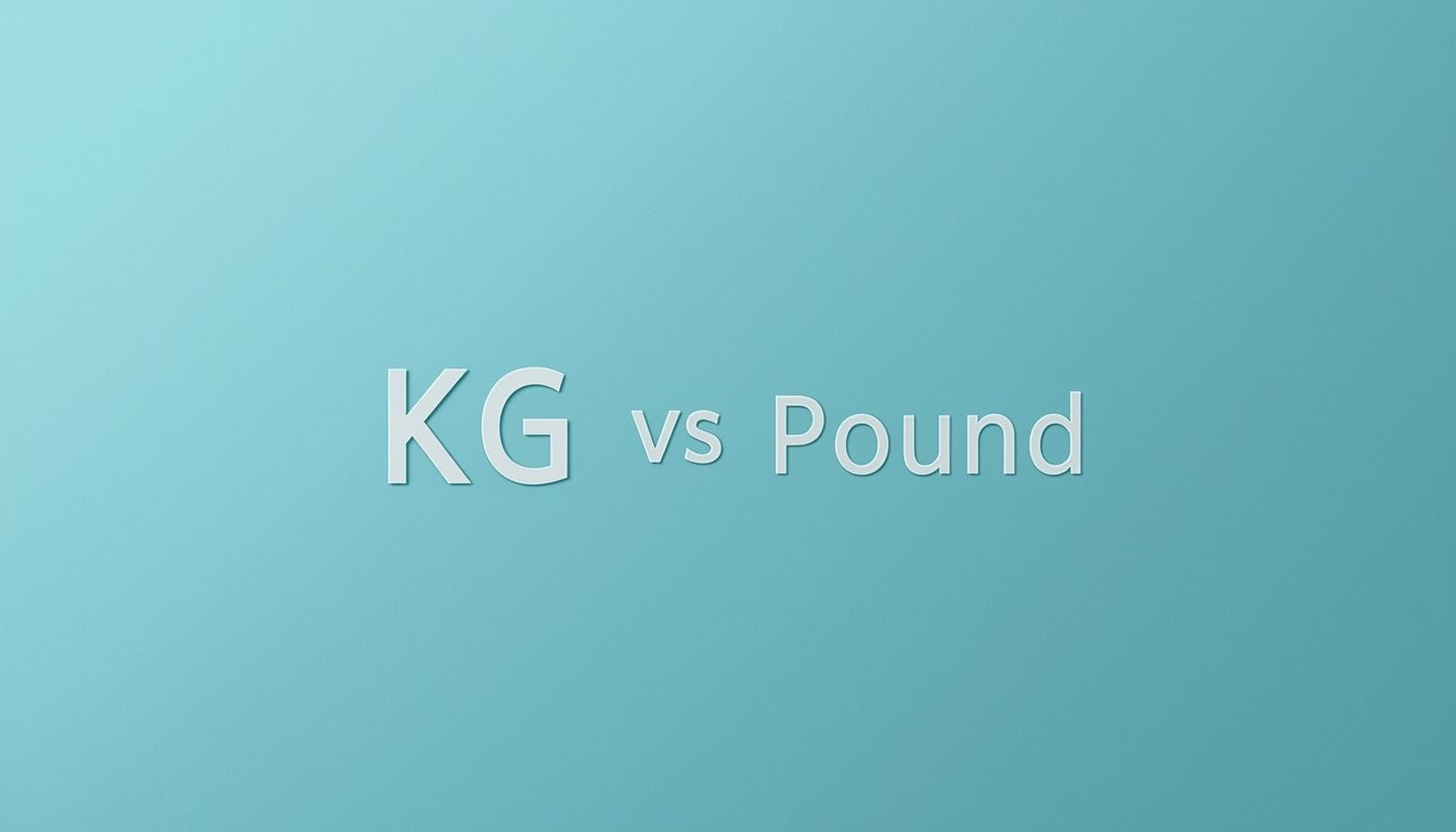 Understanding Kg and Pound in Everyday Life