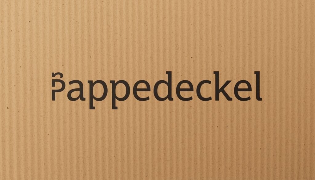 pappedeckel
